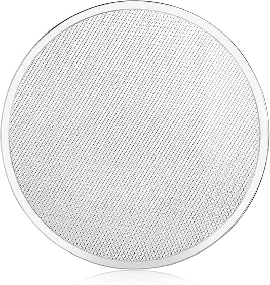 New Star Foodservice 50974 Restaurant-Grade Aluminum Pizza Baking Screen, Seamless, 16-Inch, Pack of 6 – Festa Pizza Co.