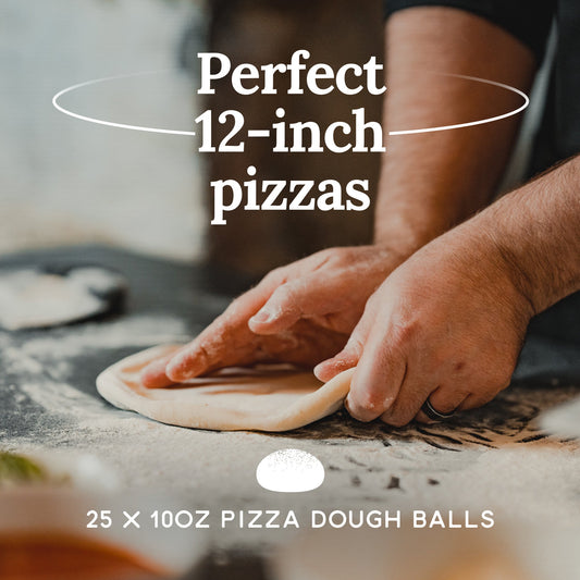 25 New York-Style Dough Balls by Poco Bero – Premium Pizza Dough, ideal for Festa-style ovens