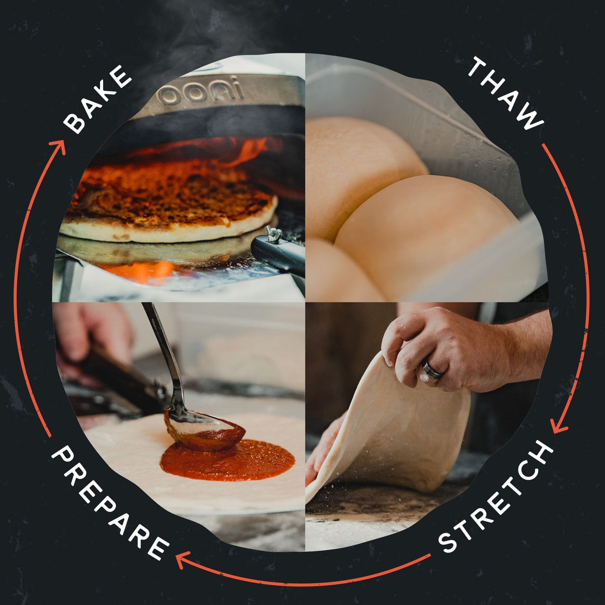 25 New York-Style Dough Balls by Poco Bero – Premium Pizza Dough, ideal for Festa-style ovens