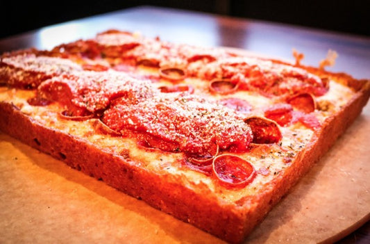 Detroit Red Top Pizza