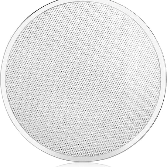 New Star Foodservice 50974 Restaurant-Grade Aluminum Pizza Baking Screen, Seamless, 16-Inch, Pack of 6 – Festa Pizza Co.