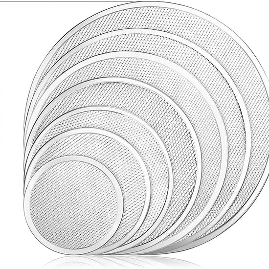 New Star Foodservice 50974 Restaurant-Grade Aluminum Pizza Baking Screen, Seamless, 16-Inch, Pack of 6 – Festa Pizza Co.