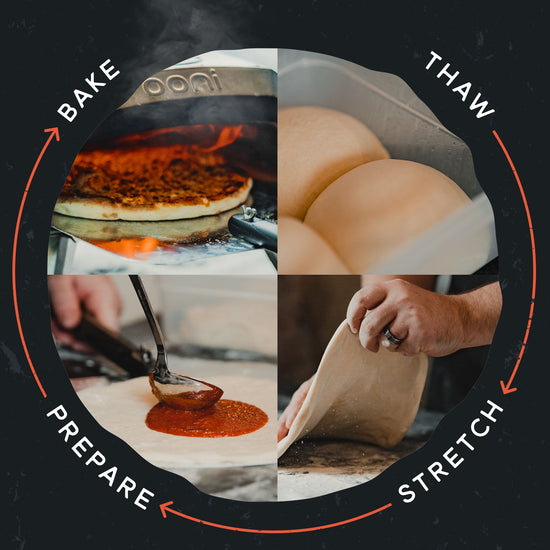 25 New York-Style Dough Balls by Poco Bero – Premium Pizza Dough, ideal for Festa-style ovens